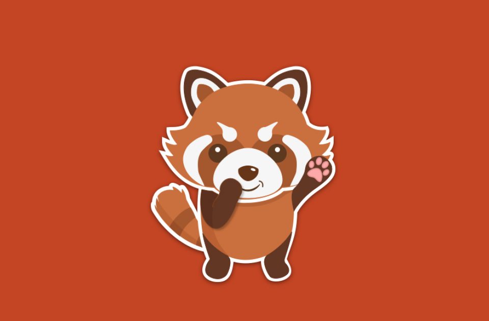 Red Panda – iOS Sticker Pack